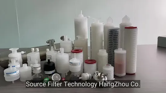 Factory Original Water Filter Pleated Filter Cartridge PP PTFE